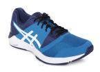 Asics Blue Synthetic Regular Training Shoes Men