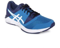 Asics Blue Synthetic Regular Training Shoes men