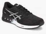 Asics Fuzex Black Running Shoes Men