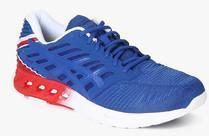 Asics Fuzex Countrypack Blue Running Shoes women