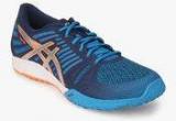 Asics Fuzex Tr Blue Training Shoes Men