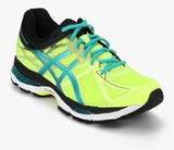 Asics Gel Cumulus 17 Green Running Shoes Men