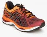 Asics Gel Cumulus 17 Maroon Running Shoes Men