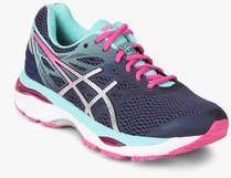 Asics Gel Cumulus 18 Navy Blue Running Shoes women