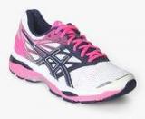 Asics Gel Cumulus 18 White Running Shoes Women