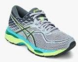 Asics Gel Cumulus 19 Grey Running Shoes Men