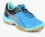 Asics Gel Domain 3 Blue Indoor Sports Shoes Men