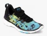 Asics Gel Fit Sana 2 Graphic Aqua Blue Running Shoes Women