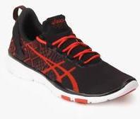 Asics Gel Fit Sana 2 Graphic Black Running Shoes women