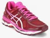 Asics Gel Kayano 22 Maroon Running Shoes Women