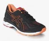 Asics Gel Kayano 23 Black Running Shoes Men