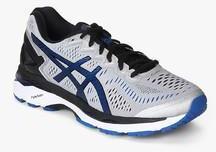 Asics Gel Kayano 23 Grey Running Shoes men