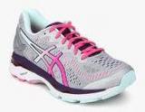 Asics Gel Kayano 23 Grey Running Shoes Women