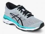 Asics Gel Kayano 24 Grey Running Shoes Women