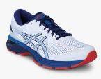 Asics Gel Kayano 25 White Running Shoes Men