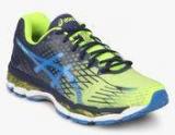 Asics Gel Nimbus 17 Green Running Shoes Men