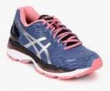 Asics Gel Nimbus 18 Blue Running Shoes Women