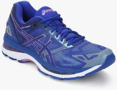 Asics Gel Nimbus 19 Blue Running Shoes women