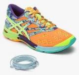 Asics Gel Noosa Tri 10 ORANGE RUNNING SHOES Women