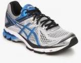 Asics Gt 1000 4 Grey Running Shoes Men