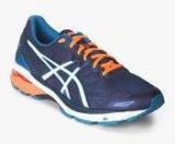 Asics Gt 1000 5 Navy Blue Running Shoes Men