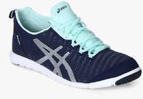 Asics Metrolyte Navy Blue Training Shoes women