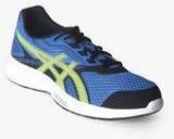 Asics Stormer Blue Running Shoes Men