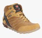 Bacca Bucci Beige Mid Top Trekking Shoes Men