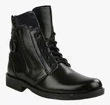 Bacca Bucci Black Boots Men