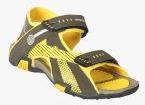 Bacca Bucci Yellow Comfort Sandals Men