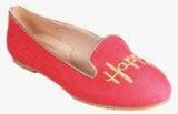 Balujas Red Moccasins Women