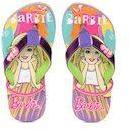 Barbie Multi Rubber Thong Flip Flops Girls