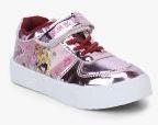 Barbie Pink Printed Sneakers girls