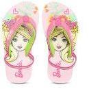 Barbie Pink Printed Thong Flip Flops Girls