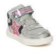 Barbie Silver Toned Mid Top Sneakers Girls