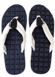 Basics Life Navy Blue Flip Flops Men