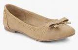 Bata Alba Beige Belly Shoes Women