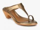 Bata Anjali Golden Sandals women