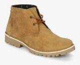 Bata Tommy Brown Derby Boots Men