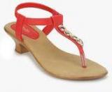 Bata Trims Red Sandals women