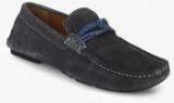 Bata Weave Driver Grey Loafers men