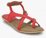 Bata Westwood Sandal Red Sandals women