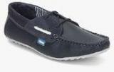 Beanz Miles Mocassin Navy Blue Loafers Boys