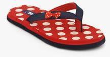 Beanz Red Flip Flops boys