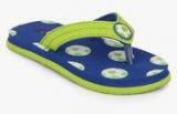 Beanz Soccer Green Flip Flops boys