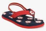 Beanz Soccer Red Flip Flops boys