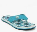 Beanz Splash Cat Blue Flip Flops Girls