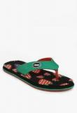 Beanz Strawberry Green Flip Flops girls