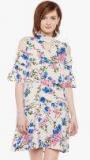 Belle Fille Multicoloured Printed Shift Dress Women