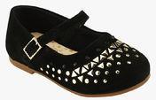 Bibi Black Belly Shoes Girls